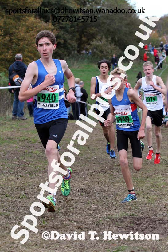 Boys under-15s National Cross Country Relays. Photo: David T. Hewitson/Sports for All Pics